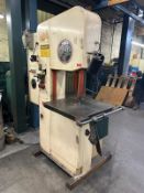 Do-All Model 2013/20 Vertical Band Saw, s/n 377-80553, Blade Welder, 20”