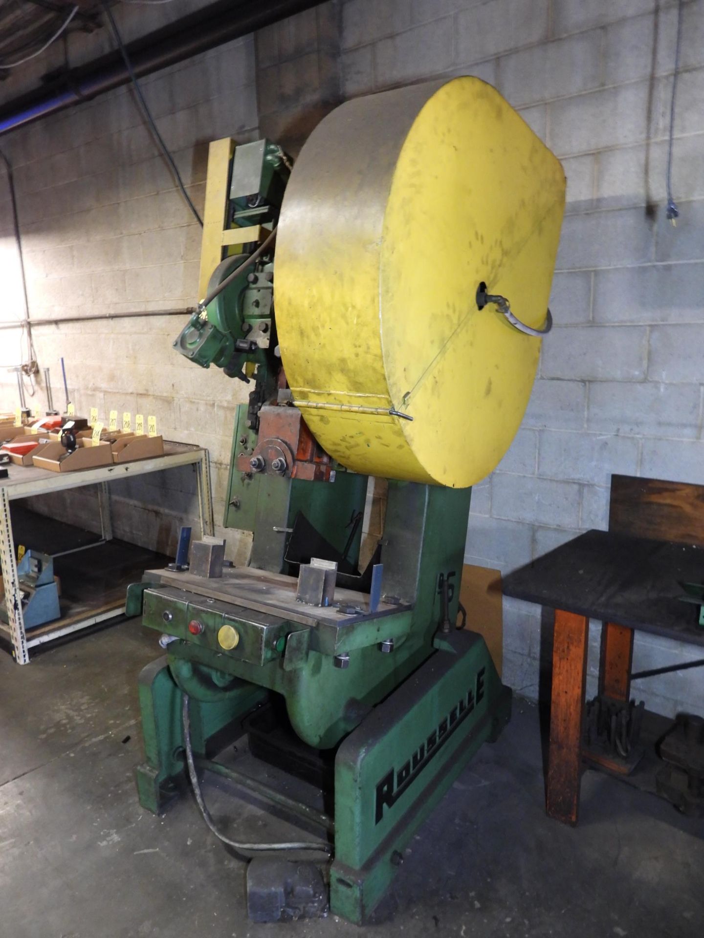 Rouselle #6 OBI Punch Press sn: 19436, 60 Ton, Air Clutch, 11 1/2