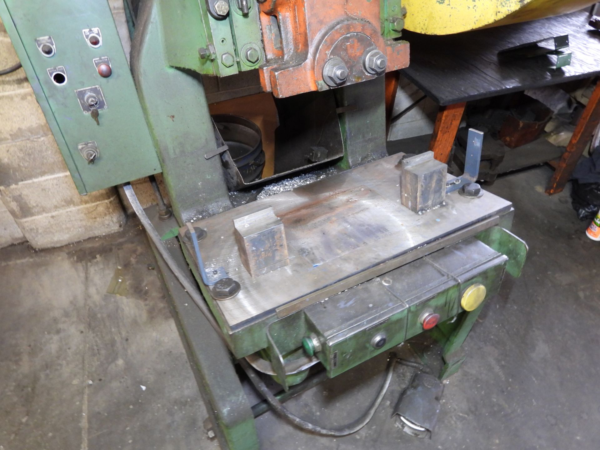 Tamas Rouselle Rouselle #6 OBI Punch Press sn: 19436, 60 Ton, Air Clutch, 11 1/2