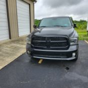 2014 Black Dodge Ram 4 Doors, Automatic