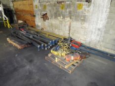 Gorbel 500 Lb. Capacity Free Standing Crane, with Budget 1/4 Ton Electric Hoist, (2) 23' Runways, (