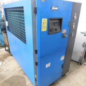Budzar Shini Model SIC-15A-Ri-UC Chiller, s/n 2CA11070065, New 2011, 15 Ton