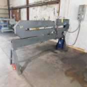 May Tool Model MTC-72 Circle Shear, s/n 1138, 6’ X 10 Gauge Capacity, 24” Throat