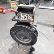Banding Cart with Steel Banding, Tools, and Clips