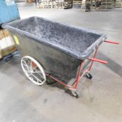 Rubbermaid Portable Trash Hopper