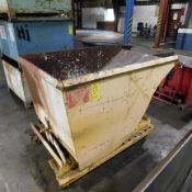 1 1/2 Cubic Yard Dumpster, On Casters
