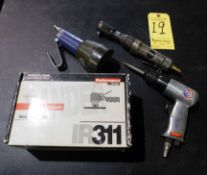 Pneumatic Sander (New), Pneumatic Impact, Pneumatic Hammer, and Pneumatic Cut Off Tool