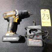 Shop Series 18V Cordless Drill, with Charger (Battery with Lot Not Correct Battery)