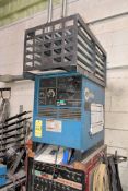 Miller Model Shopmaster 300, 300-Amp AC/DC Mig Welder with Miller Model S-21E Wire Feed, s/n