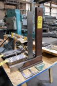 Lot - (1) 12" x 24", (1) 4" x 6", (1) 4" x 4-1/2" and (1) 3" x 4" Precision Squares