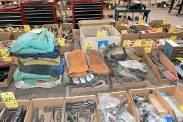 Lot - Welding Apparel in (1) Stack with Welding Gloves in (2) Boxes