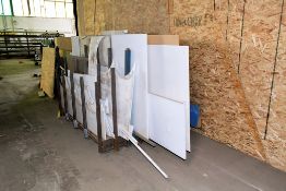 Lot - Plastic Stock with Rack