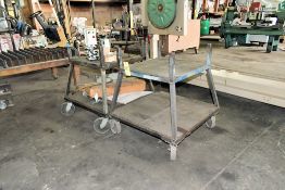 Lot - (9) Shop Carts