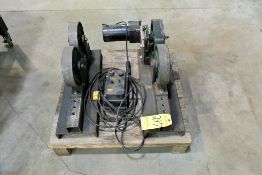 Welding Tank Rolls on (1) Pallet, Custom Made, Variable Speed Control