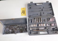 (3) 1/4" Drive Socket Sets