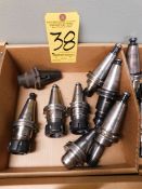 (8) CAT 40 Tool Holders