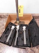 (4) Mitutoyo 6" Dial Calipers and (1) Mitutoyo 10" Height Gauge