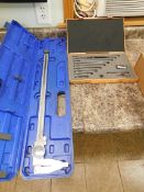 Mitutoyo Gauge Set, Fowler 18" Vernier Calipers