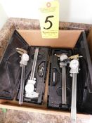(4) Mitutoyo 6" Dial Calipers
