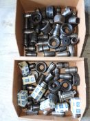 (2) Boxes of TG100 Collets and Collars