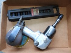 Pneumatic Palm Sander, Impact and Sockets