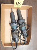 (2) Straight Shank Die Grinders
