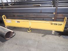 Caldwell 10 Ton Spreder Beam, 10" long w/Hook