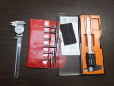 NSK Digital Vernier Caliper, Starrett Telescoping Gages
