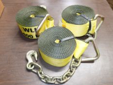 New 5400 lb cap. Tie Down Straps