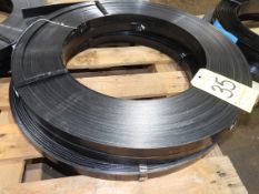 (3) Steel Rolls of Banding Material , 1 1/4