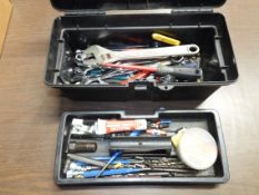 Toolbox w/Various Hand Tools