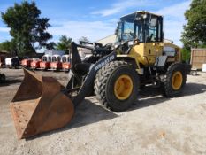 Komatsu Model WA200PZ-6 Wheel Loader s/n 71054, Enclosed Cab, JRBQuick Coupler, Auxillary