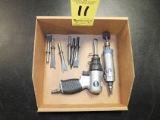 Pneumatic Chisel and Grinder