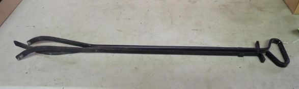 Metal Fire Place Tongs