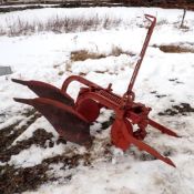 Vintage 2-Bottom Plow W/ IHC Fast Hitch