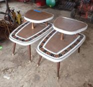 (2) 50's Style Side Tables