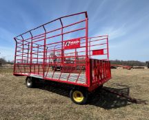 EZ Trail Steel Framed Hay Wagon