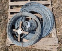 (2) Rolls of High-Tensile & (1) Roll of Barbed Wire