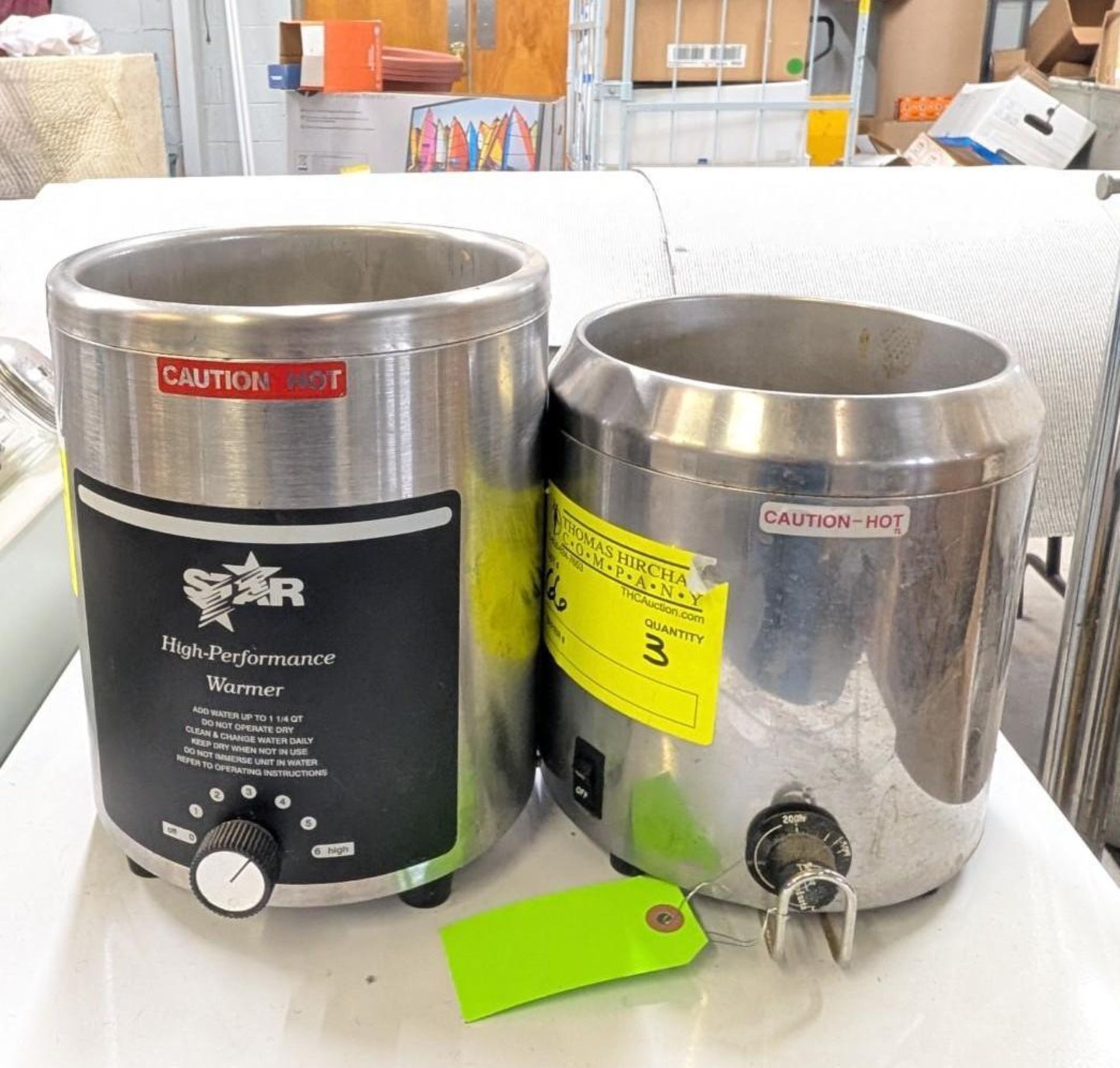 (2) Food Warmers