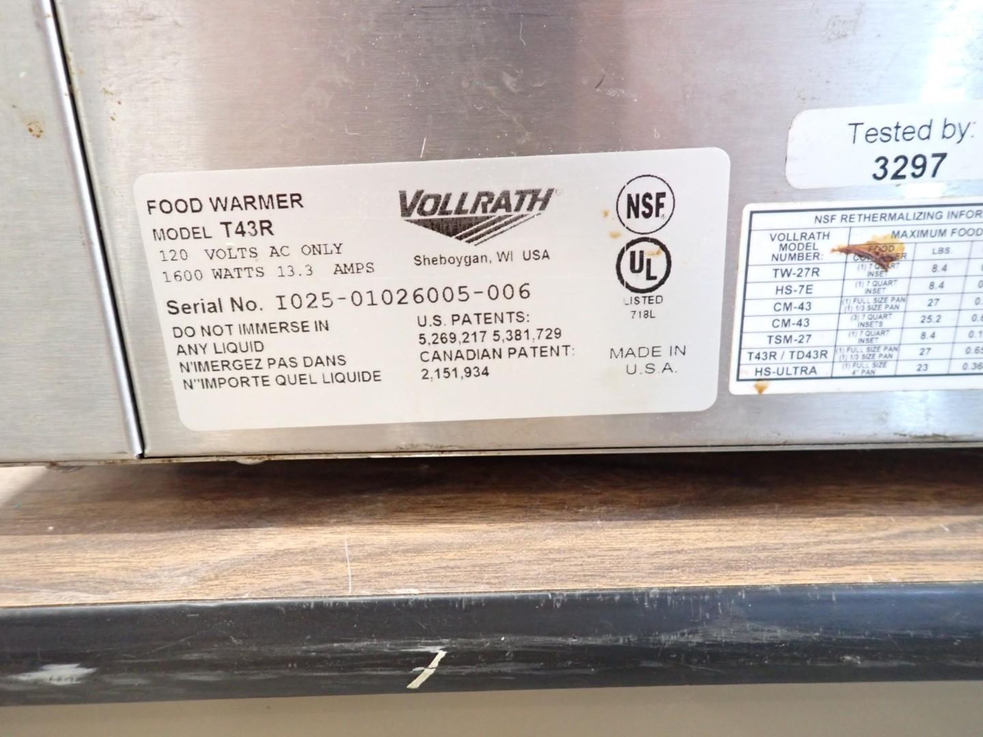 Vollrath Food Warmer - Image 7 of 7