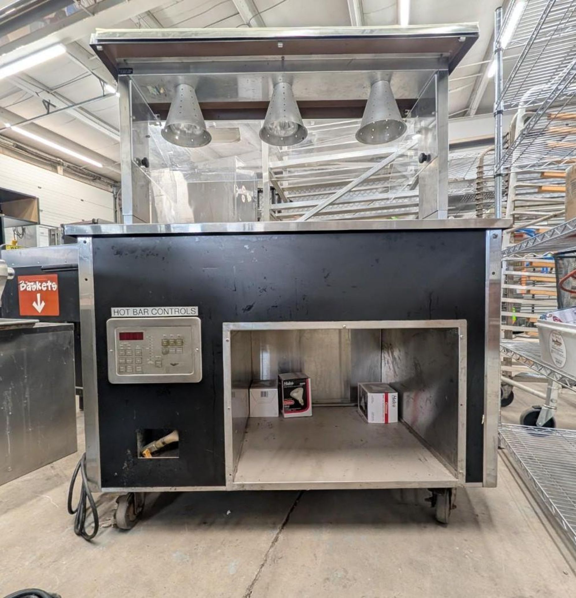 Portable Hot Bar 3-Bay Steam Table - Image 3 of 5
