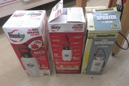 (3) Pump Sprayers