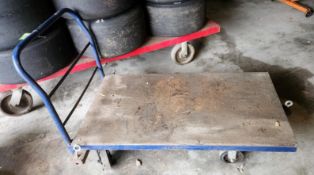 Shop Cart on Casters