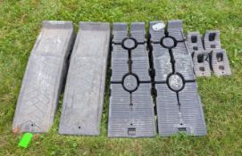 (2) Sets of Poly Automotive Ramps