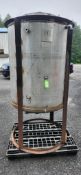 Macy Ind. 7BBL Jacketed Fermenter