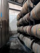 (24) Oak Barrels & (12) Barrel Stands