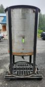 Macy Ind. 7BBL Jacketed Fermenter