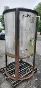 Macy Ind. 7 BBL Jacketed Fermenter