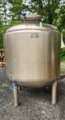 Brew Bev & Dayu 1500L SS GS Tank