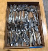 (52+/-) Asst. Forks & (11) Misc. Knives